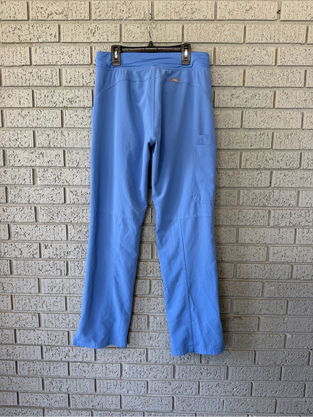 Figs Kade Straight Leg Scrub Pants Ceil Blue Size Small - Picture 4 of 5